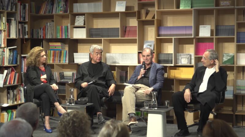 Panel discussion at the Aedes Architecture Forum