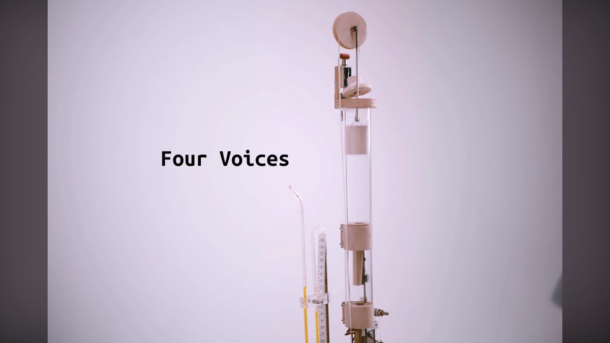 A Martin Riches sound machine, close detail