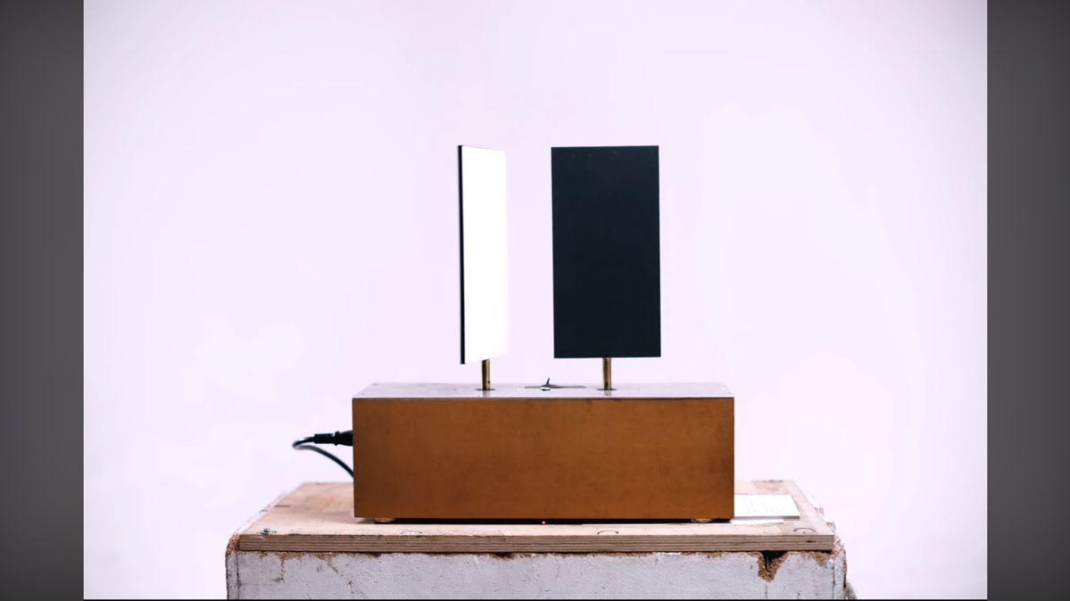 Four Voices — glass and wood sound instrument